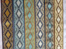 6 cm 9 cm 12 cm wide modern diamond jacquard lace webbing cushion sofa cover Film and television clothing accessories