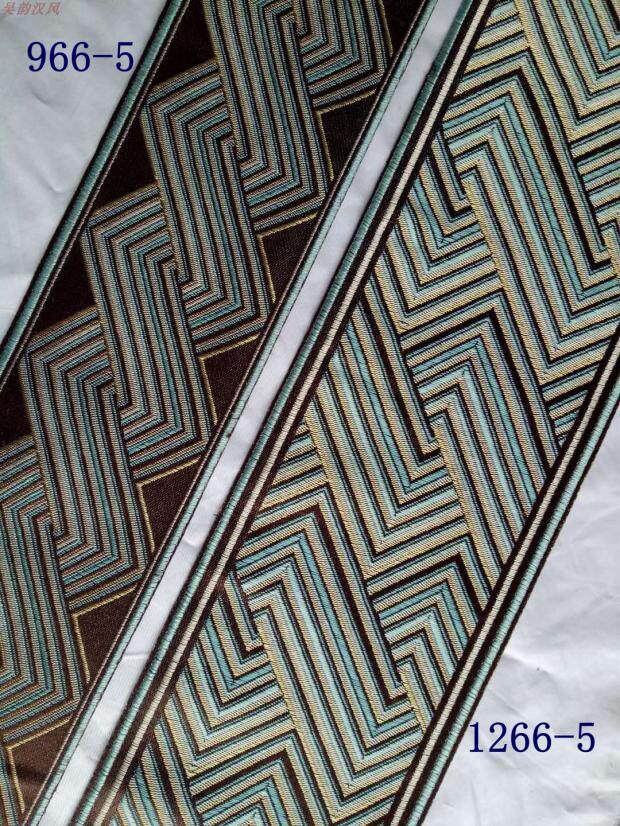 Abstract line is simple modern single - layer curtain lace curtain lace belt 12 cm 9 cm zero