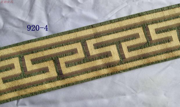8,5 cm đệm chenille vải trắng bền ren ruy băng bàn cắt cờ mô hình Vạn Lý Trường Thành của công thức - Phụ kiện rèm cửa phụ kiện màn cửa
