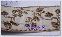12 cm Wide Upscale Jacquard Encrypted Hem Lace Hanfu Webbing With Fresh Flowers Zero Cut