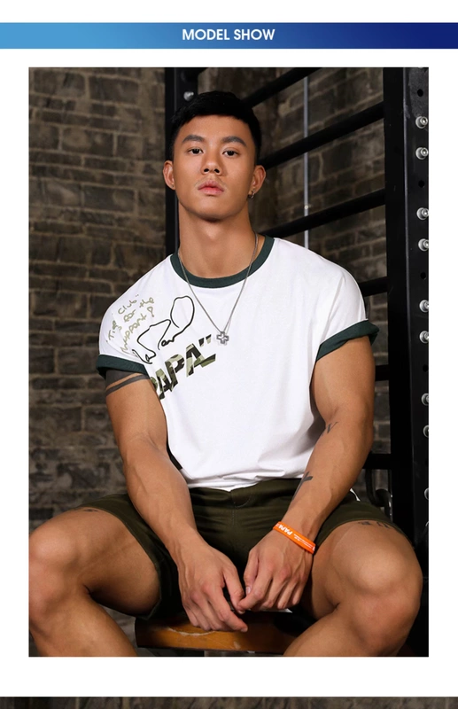 TOMATOPAPA Châu Âu và Hoa Kỳ nguyên bản ngụy trang đường phố thư vest nam xu hướng thể thao cotton mồ hôi vest nam - Áo vest cotton áo khoác vest nam mỏng