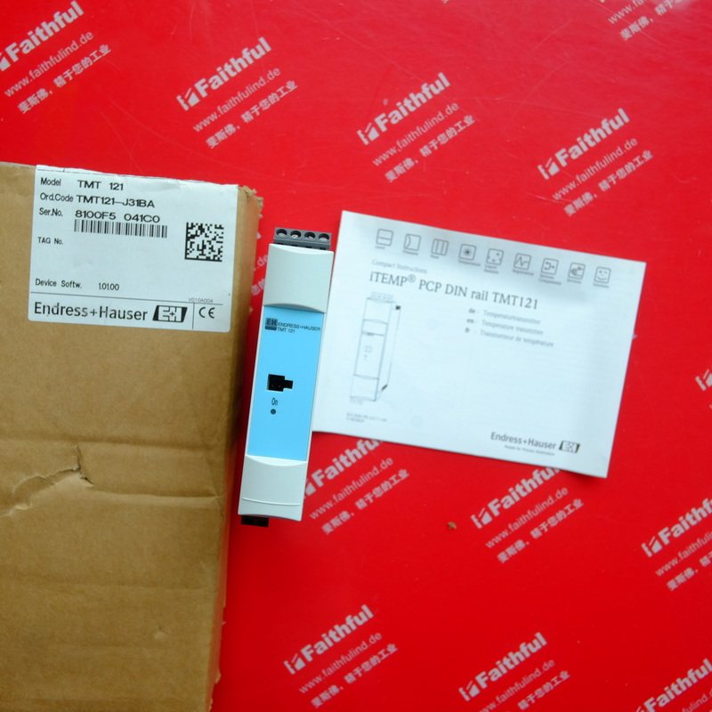 E H TMT121-J31BA Endershaus brand new temperature transmitter Pt100 TMT121