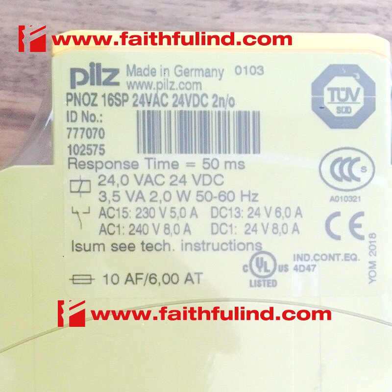 pilz 777070 New safety module PNOZ 16SP 24VAC 24VDC 2n o