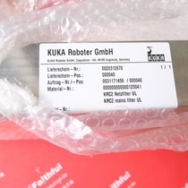 KUKA 00-125-041 Kuca new robot filter BLOCK B0401115