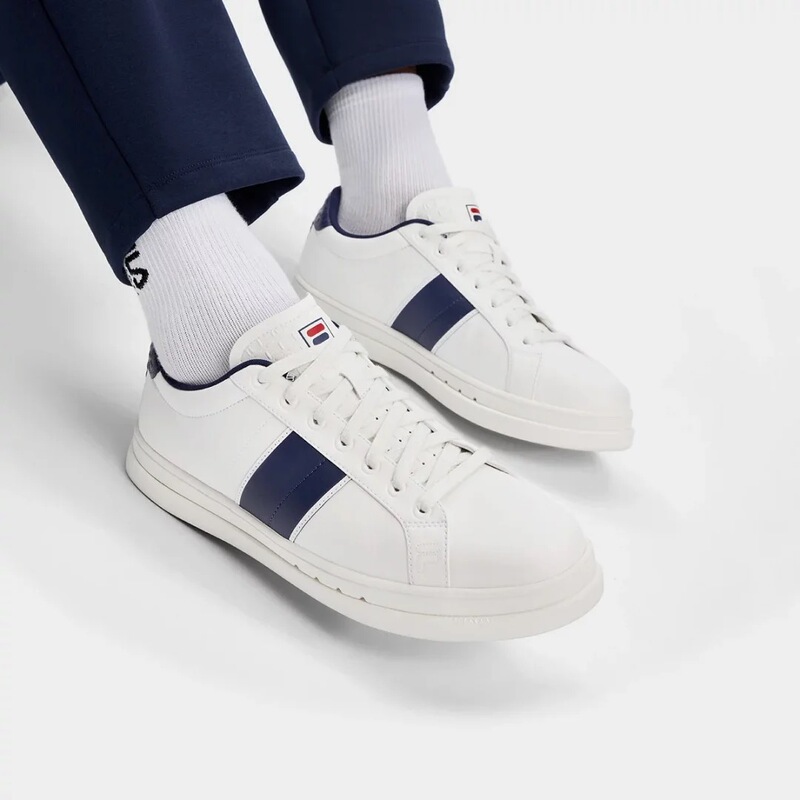 Fila【Vigor 1+】Men's Shoes, Sports and Leisure, Versatile, Lightweight Tennis Lifestyle Shoes A12M541003