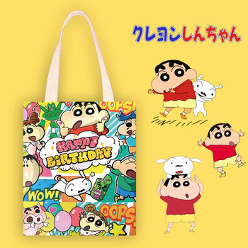 Crayons tote bag canvas bag