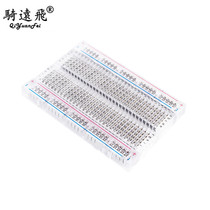 Transparent Mini small breadboard 400 hole Mini breadboard (transparent) 83x55mm
