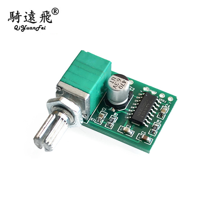 PAM8403迷你5V数字小功放板 带开关电位器功放模块USB供电音效好