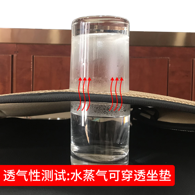 3D冰丝网布:四季通用汽车座垫2个 9.8元包邮(19.8-10元券)