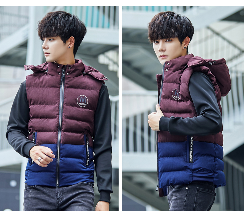 Áo vest nam cotton mùa đông 2018 mới áo chống nắng nam