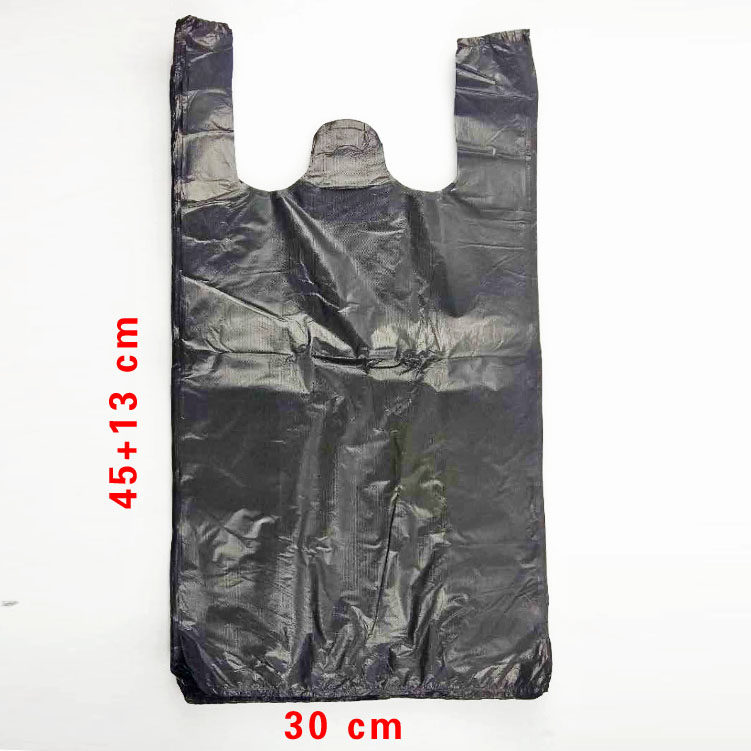 Environmental protection thickened garbage bag 30x55cm vest bag tote bag shopping bag per catty