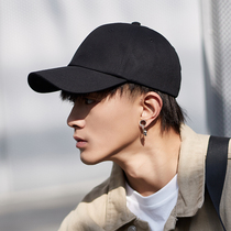 Hat mens cap Korean version wild tide brand black spring and summer baseball cap Hip hop sun visor sunscreen ins large size