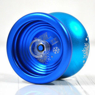Ice Throng Metal Ball Professional Competition Yo-yo Super Long Sleep KK Bearing Alloy Ball Chill Ice ice Flame flaw