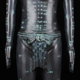 Антикварное медное иглоукалывание, физиологичная медная фигурка, подарок на день рождения