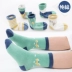 Trẻ em vớ cotton 1-3-5-7-9 tuổi Bé trai và bé gái trong vớ ống tiểu học vớ bé mùa đông tất dài cho bé sơ sinh Vớ