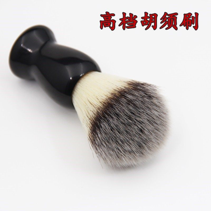Imported soft hoody brush with shaved razor cleaning brush scraped brush with soft hair shave foam brushes with small hubbrushes