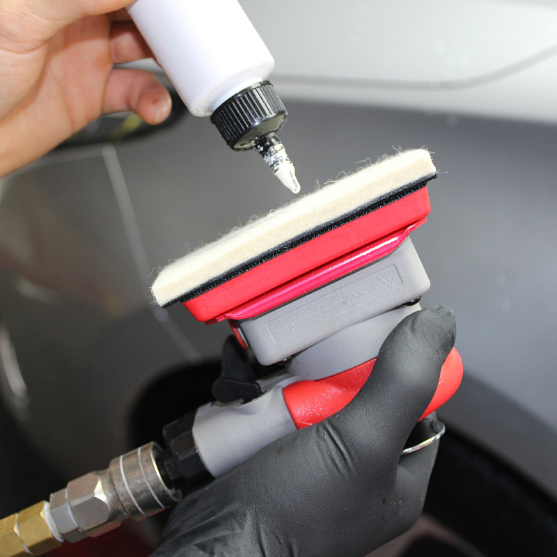 5寸玻璃羊毛毡抛光盘：给你的爱车玻璃来场SPA✨