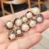 Phiên bản tiếng Hàn của phim hoạt hình chống chiếu sáng nhỏ trâm cài áo len cổ áo cardigan cổ áo khóa chốt khóa khuy với phụ kiện nữ - Trâm cài huy hiệu kute Trâm cài