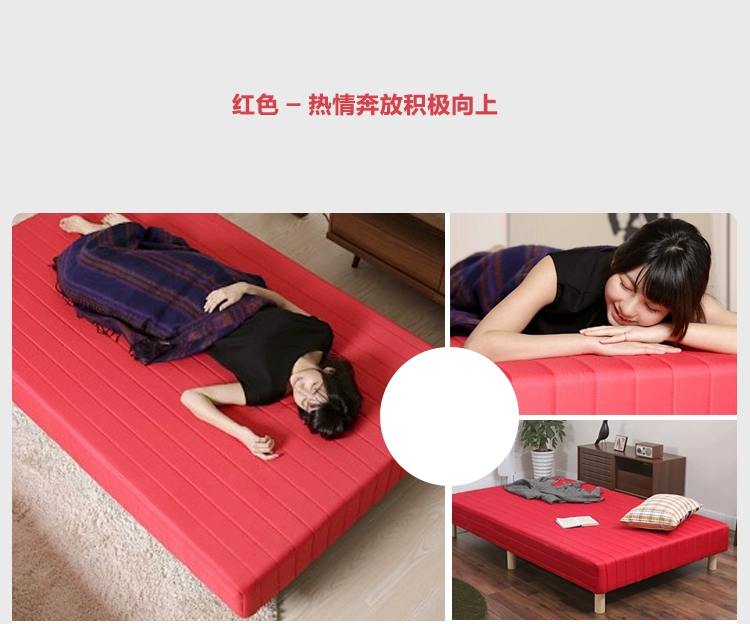 Kiểu Nhật giường tatami 1,2m giường đơn không có đầu giường căn hộ nhỏ thuê một nền kinh tế giường đôi - Giường