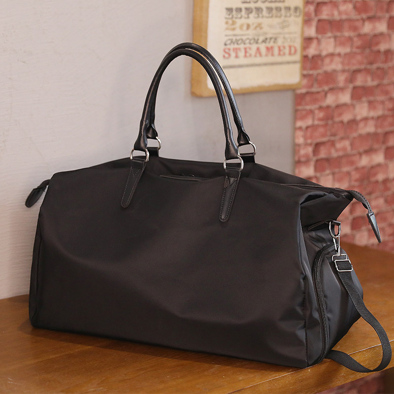 Net Red Travel Bag Men's Hand Short Trip Travel Baggage Bag Women Large Capacity Independent Shoe Position Sports Fitness Bag