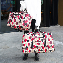 Mega Capacity Travel Bag Waterproof Hand Luggage Bag Women Light Cashier Bag Men Tourist Packaging Cotton Quilts To Be Produced