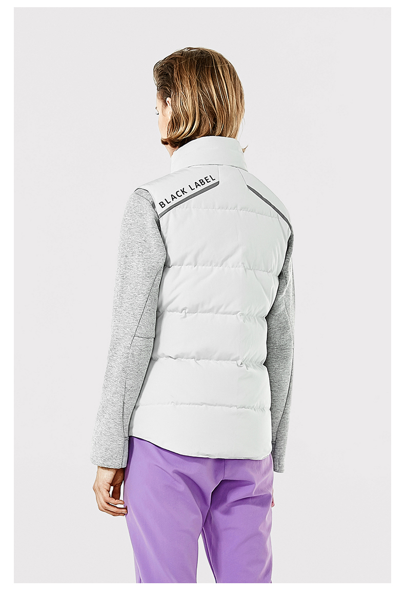 Hoa Kỳ HOTSUIT nữ vest mùa đông đứng cổ áo chống gió ấm thể thao xuống vest mỏng xuống vest áo khoác nỉ lining