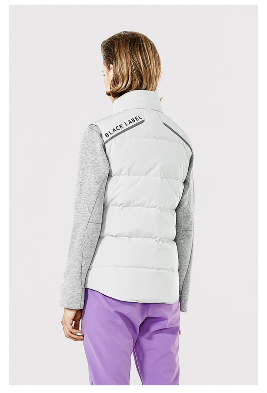 Hoa Kỳ HOTSUIT nữ vest mùa đông đứng cổ áo chống gió ấm thể thao xuống vest mỏng xuống vest