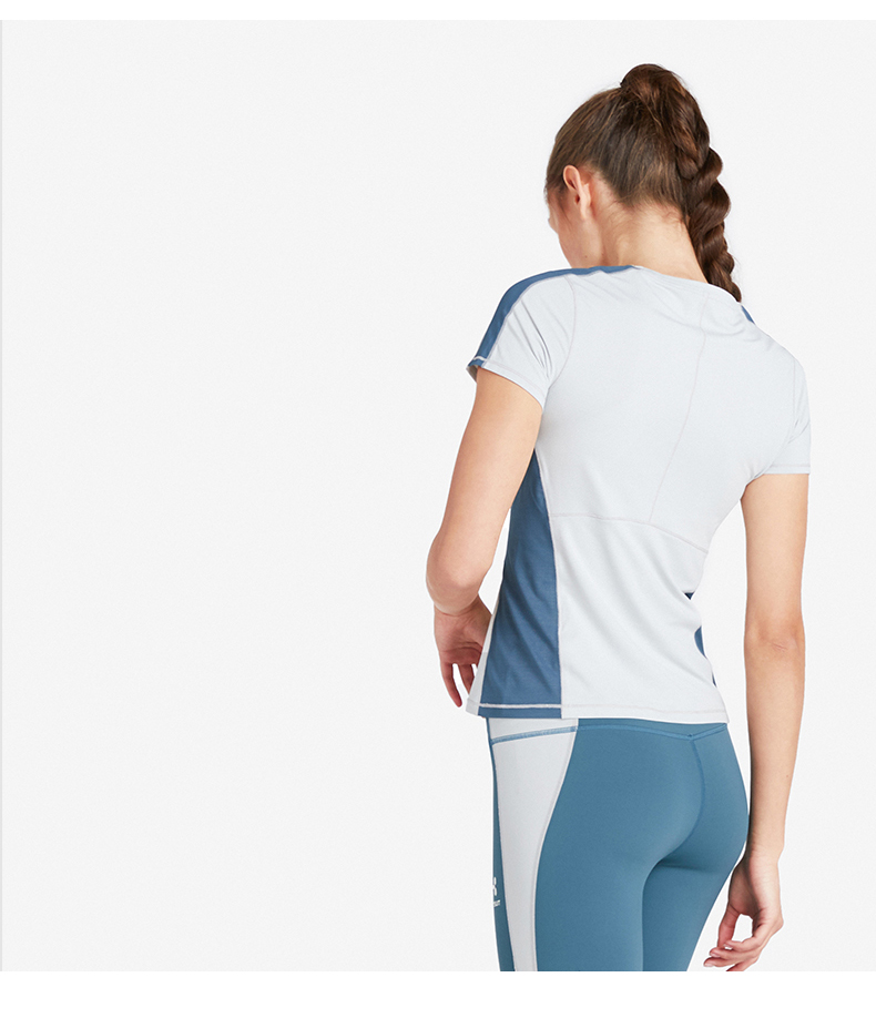 Hoa Kỳ HOTSUIT thể thao giải trí Áo thun nam và nữ ngắn tay mùa hè mỏng phần thể dục quần áo áo sơ mi yoga quần áo nhanh khô của phụ nữ - Áo phông thể thao áo tank top nam