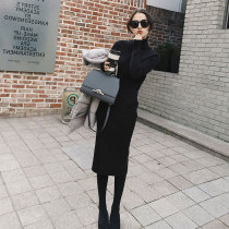 Turtleneck sweater women wear temperament careful machine 2022 new autumn and winter French waist waist thin knitting trend