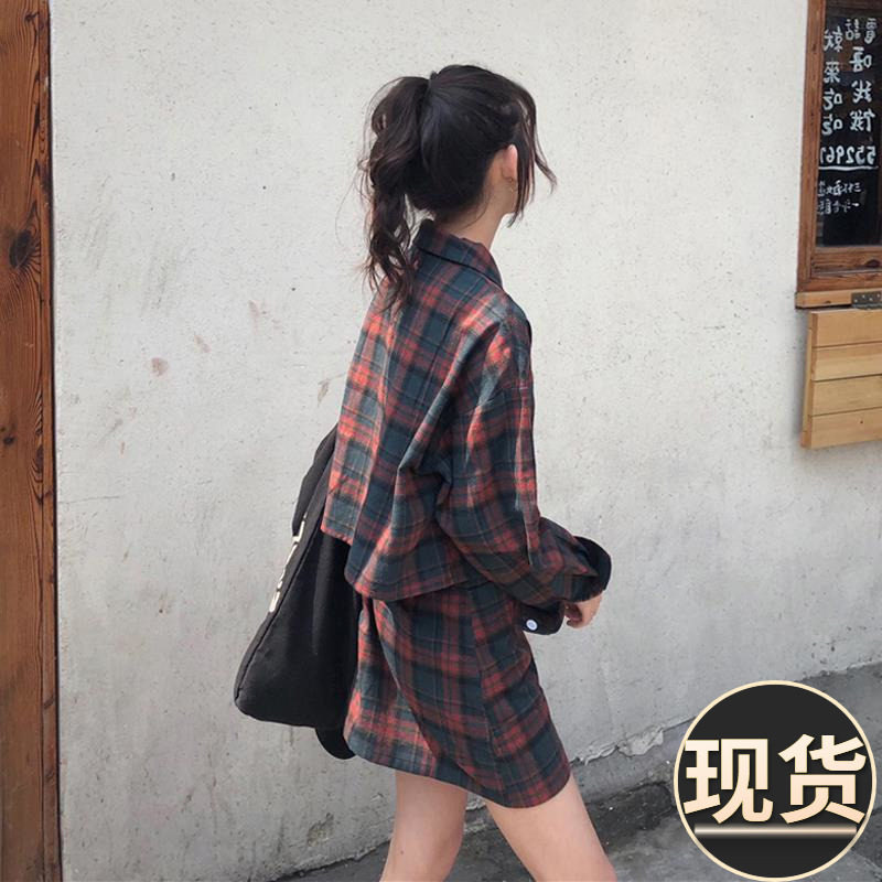 2022 new trendy spring and autumn fat sister looks thin fashion suit trendy small man light familiar style foreign style elegant two-piece suit