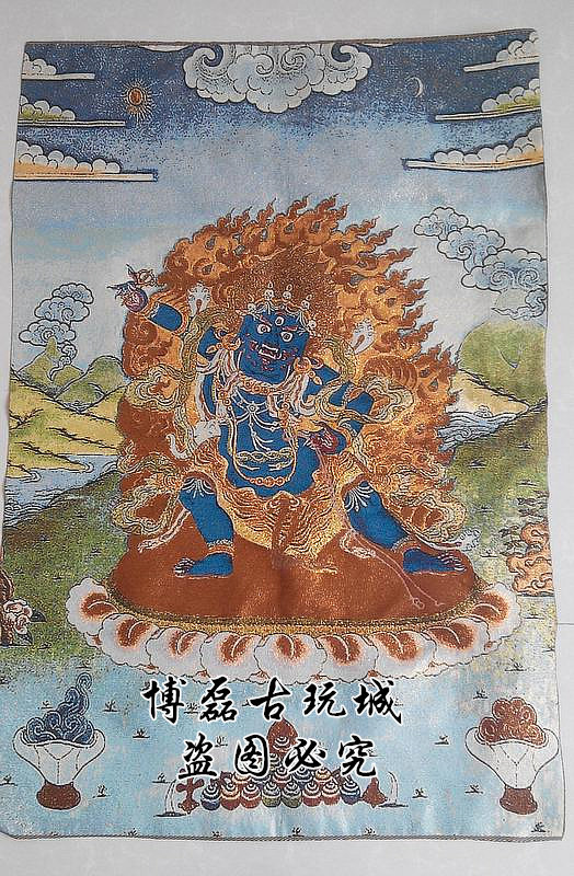 Donka portrait Donka six arm Maha galla big black sky chaetian knitwear knitka black chaetian god