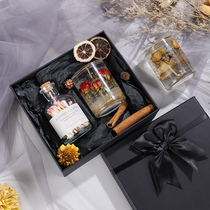 Aromatherapy Candle Gift Box Set Bedroom Home Soothing Sleep Romantic Fragrance Wedding Companion Souvenir Birthday Gift Pie