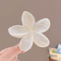 Белый, в цветочек