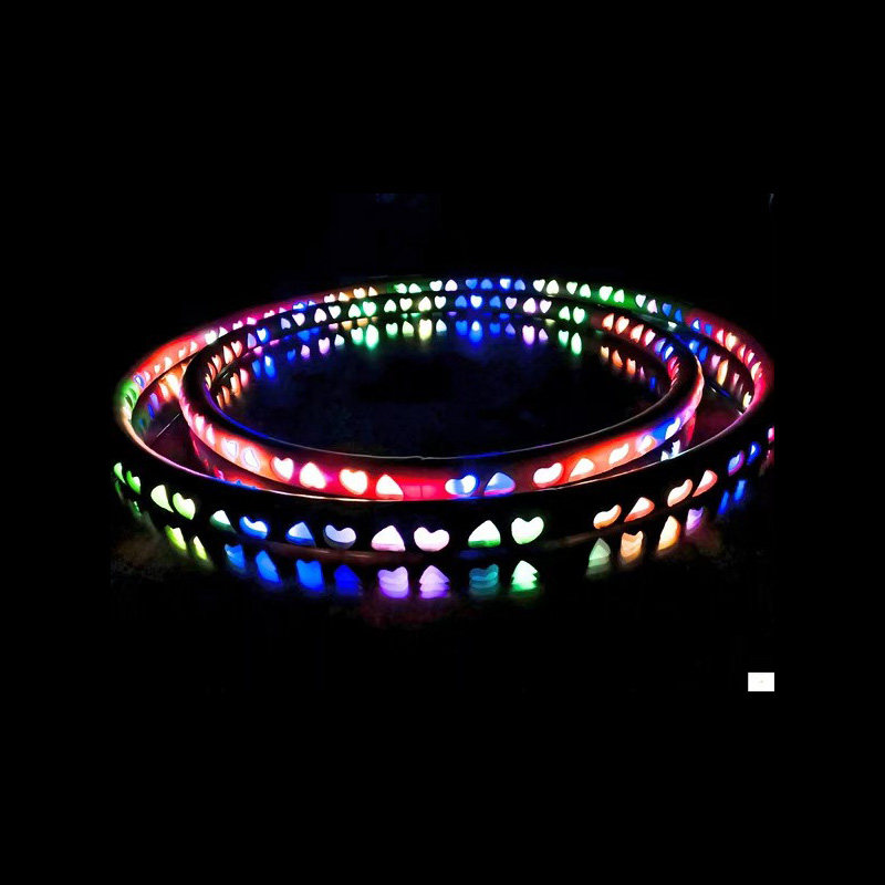 Exploits Ring LED RED LIGHT SHINING CHANGES MONOCHROMATIC SHINY CHILDREN'S ADULT STAGE PERFORMANCE EXCLUSIVE