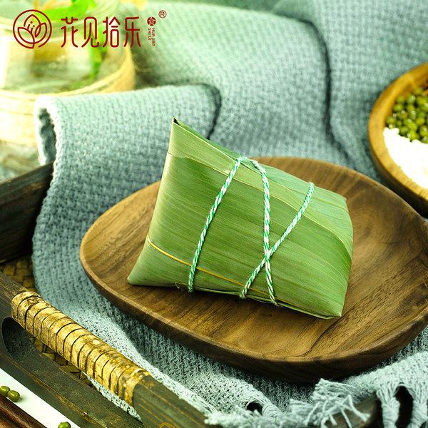 花见拾乐 晶晶粽 绿豆抹茶味 粽子 70g*6只 天猫优惠券折后￥19.8包邮（￥39.8-20）