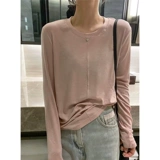 Маска для лица, осенняя модная приятная телу футболка, европейский стиль, новая коллекция