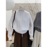 Сиреневый цветной сексуальный однотонный шерстяной демисезонный свитер, утепленный лонгслив