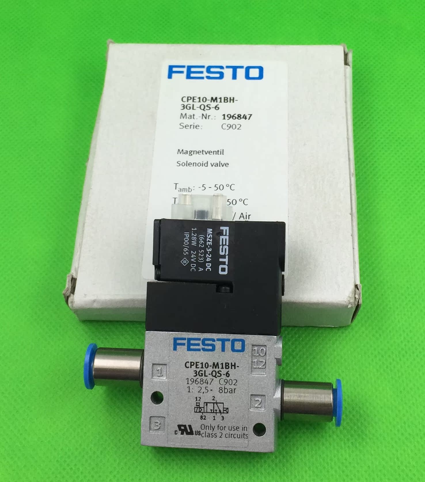 FESTO resistor CPE10-M1BH-3OLS-M5 CPE10-M1BH-3GLS-M5