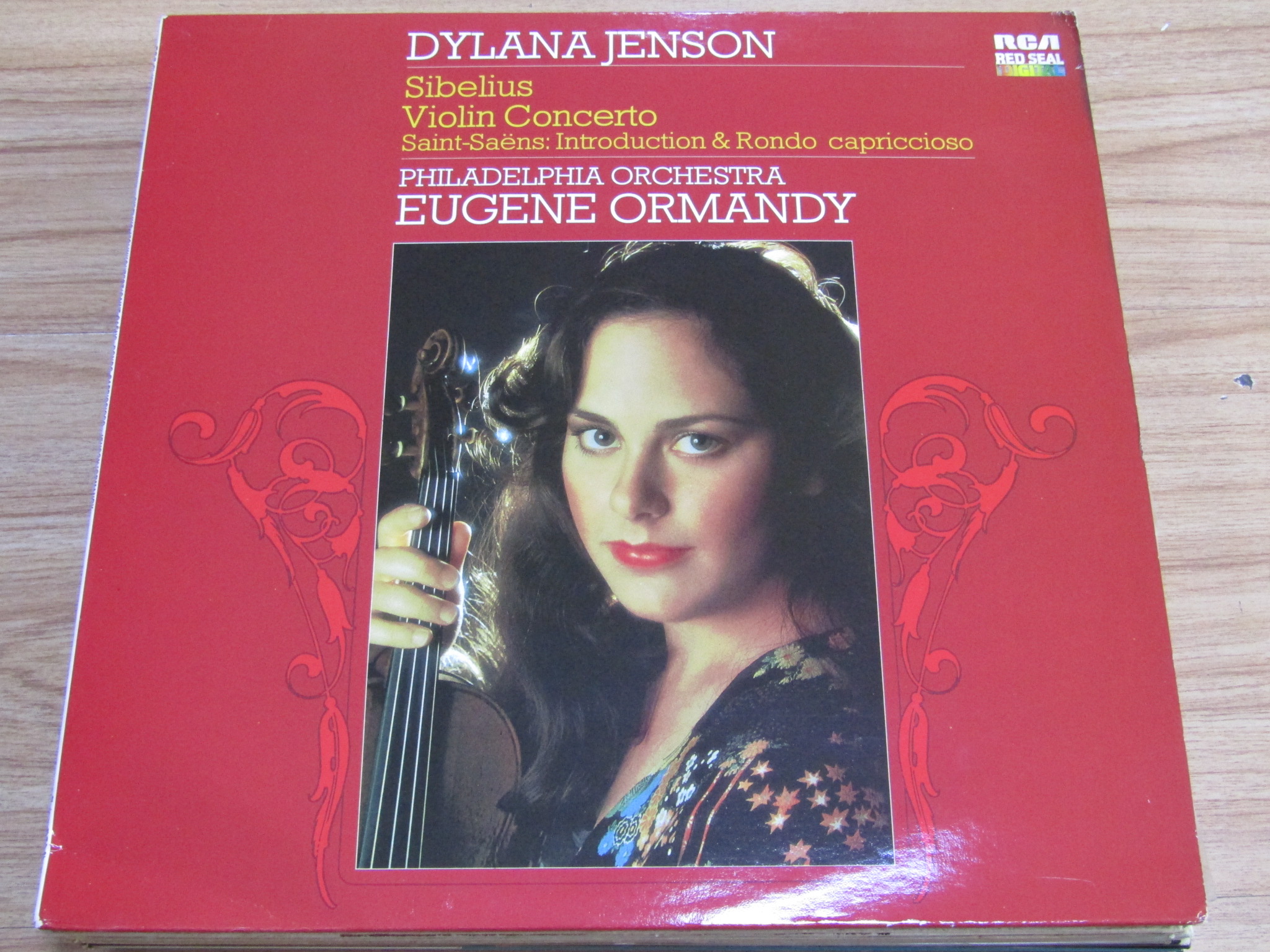 Dylana Jenson Sibelius Jr. Serena Serena with Back Spin DE Edition LP black glue 0138