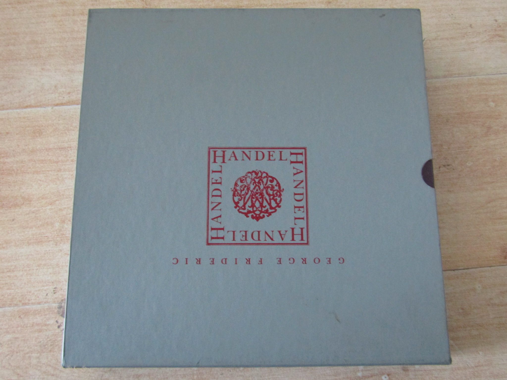 Hendel Grand Concerto Messiah Sonata 7lp OM Edition Black glue B052