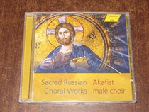 Choral works SACREDRUSSIANCHORALWORKSAKAFISTMALECHOIR unopened classical CD
