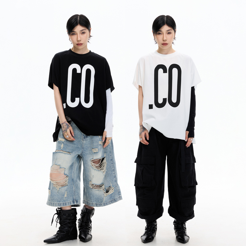 Kisko Summer American-Style Lyocell Letter Print Sleeveless Vest for Men and Women, High-End Loose Casual T-Shirt