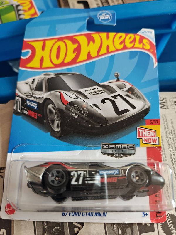 Hot Wheels 2024 Zamac Limited Edition, 67 Ford Gt40 Mk5 Hot Wheels 2024 Zamac Limited Edition, 67 Ford Gt40 Mk5