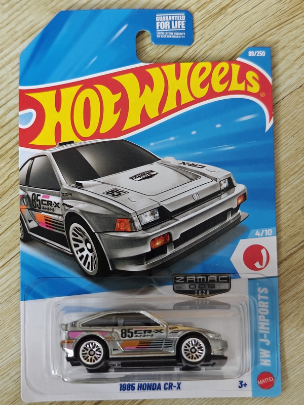 Hot Wheels 2026 Zamac Limited Edition, 1985 Honda Crx