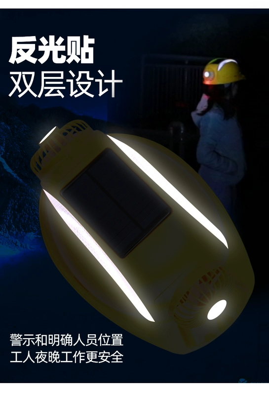 Mũ bảo hộ lao động kết hợp quạt năng lượng mặt trời, Mũ tích hợp quạt điều hoà che năng đa chức năng mũ nhựa bảo hộ