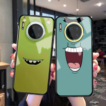 Suitable for Huawei mate30pro mobile phone case Ruffian boss mate30 big eye monster personality creative fun funny mate20pro limited edition cartoon silicone all-inclusive men and women me