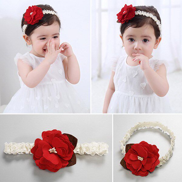 儿童发带弹力发箍女孩百搭韩国头饰公主女宝宝可爱发饰婴幼儿