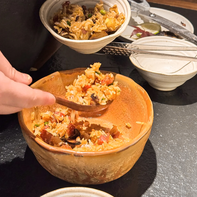 Wabi-Sabi Style Bronze-Colored Irregular Ceramic Deep Bowl Yunnan-Guizhou-Sichuan Mushroom Bibimbap Fried Rice Bowl Specialty Dish Tableware Wabi-Sabi Style Bronze-Colored Irregular Ceramic Deep Bowl Yunnan-Guizhou-Sichuan Mushroom Bibimbap Fried Rice Bowl Specialty Dish Tableware