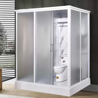 Integrated shower room Household bathroom dry and wet separation Mobile bathing room Integrated bathroom integrated powder room combination