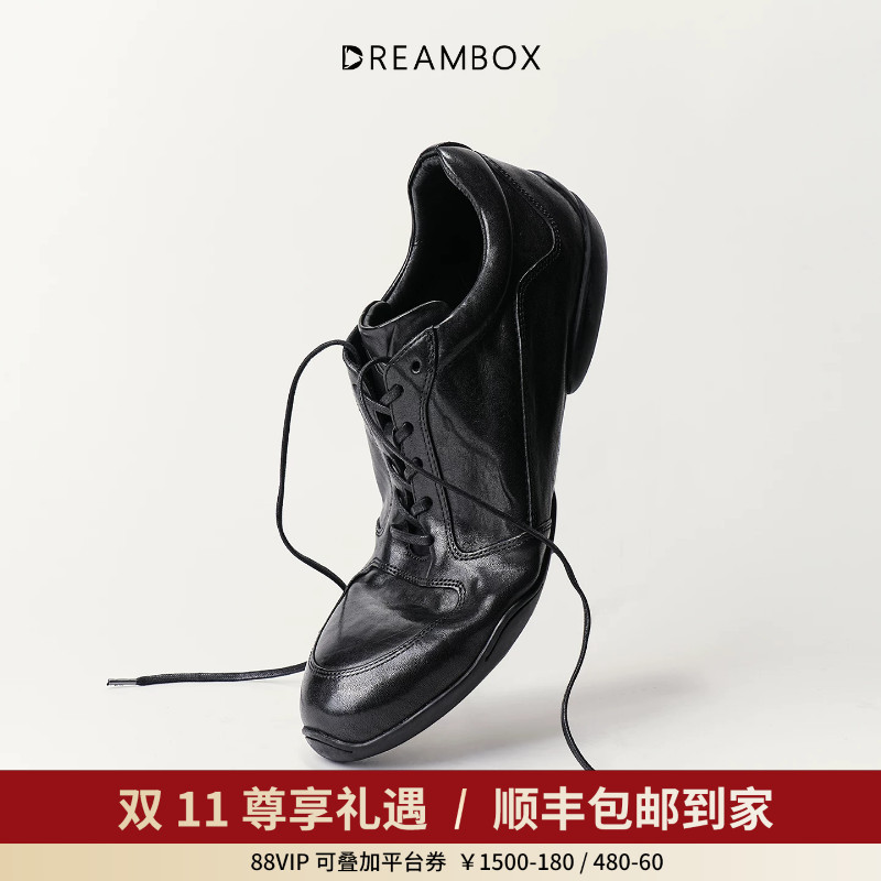 Dreambox Junbo Vibram Soft-Soled Lightweight Breathable Sports Casual Shoes Stone-Washed Horse Leather Summer Thin Shoes Dreambox Junbo Vibram Soft-Soled Lightweight Breathable Sports Casual Shoes Stone-Washed Horse Leather Summer Thin Shoes